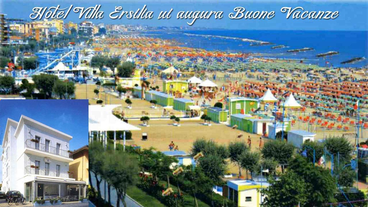 Hotel Villa Ersilia Rimini B&B Exterior photo